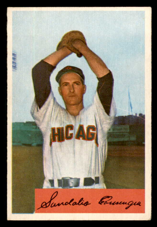 1954 Bowman Baseball #166 Sandy Consuegra White Sox EX-MT 557492