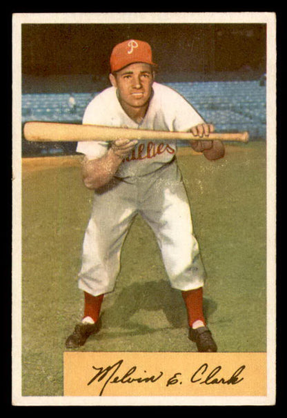 1954 Bowman Baseball #175 Mel Clark Phillies EX-MT 557499