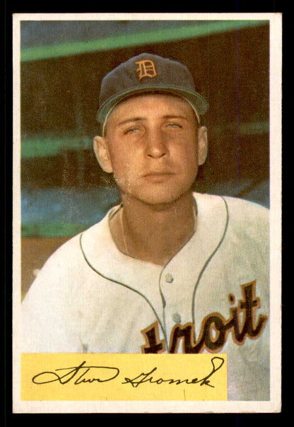 1954 Bowman Baseball #199 Steve Gromek Tigers EX-MT 557518