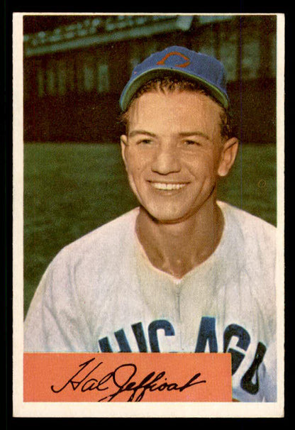 1954 Bowman Baseball #205 Hal Jeffcoat Cubs EX-MT 557522