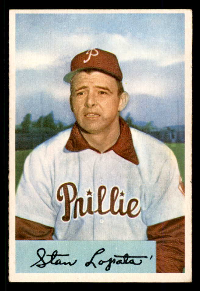 1954 Bowman Baseball #207 Stan Lopata Phillies EX-MT 557524