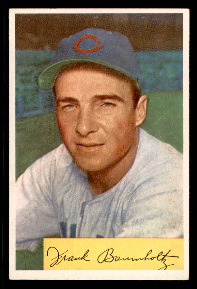 1954 Bowman Baseball #221 Frank Baumholtz Cubs EX-MT 557537