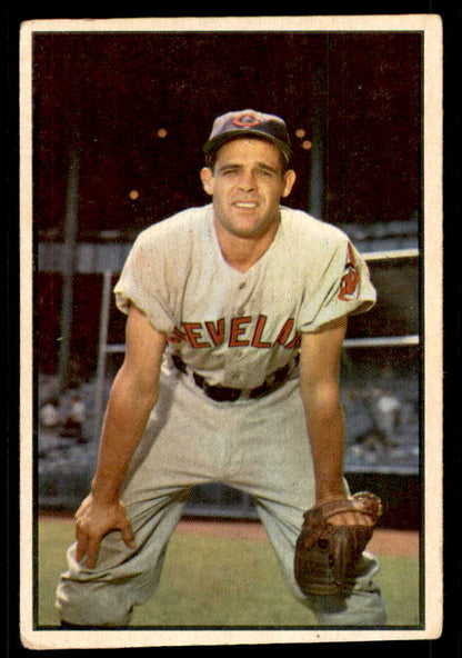 1953 Bowman Color Baseball #079 Ray Boone Indians VG 557543