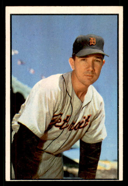1953 Bowman Color Baseball #100 Bill Wight Tigers EX+/EX-MT 557546