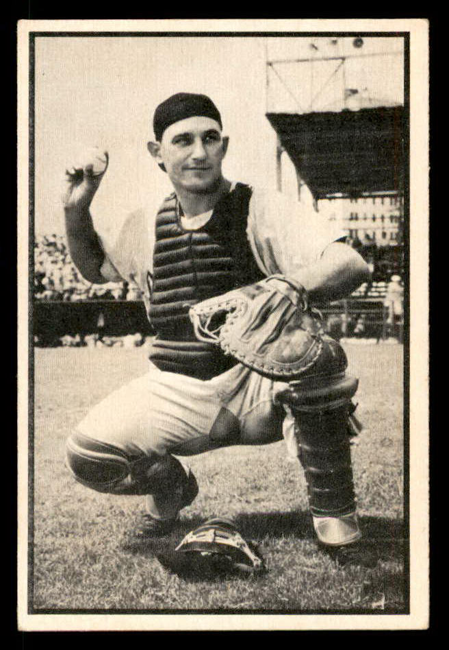 1953 Bowman Black & White Baseball #022 Matt Batts Tigers EX+/EX-MT 557561