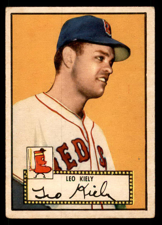 1952 Topps Baseball #054 Leo Kiely Red Sox VG-EX Red 557582