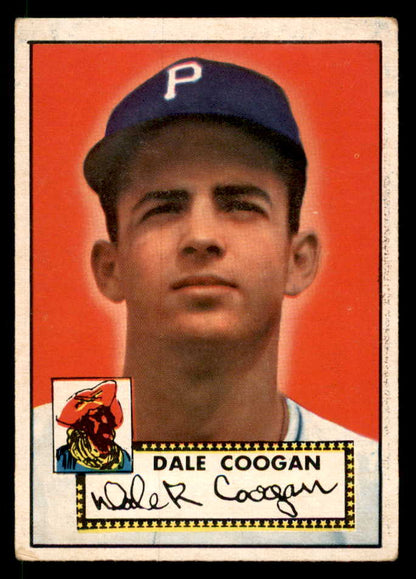 1952 Topps Baseball #087 Dale Coogan Pirates VG-EX 557591
