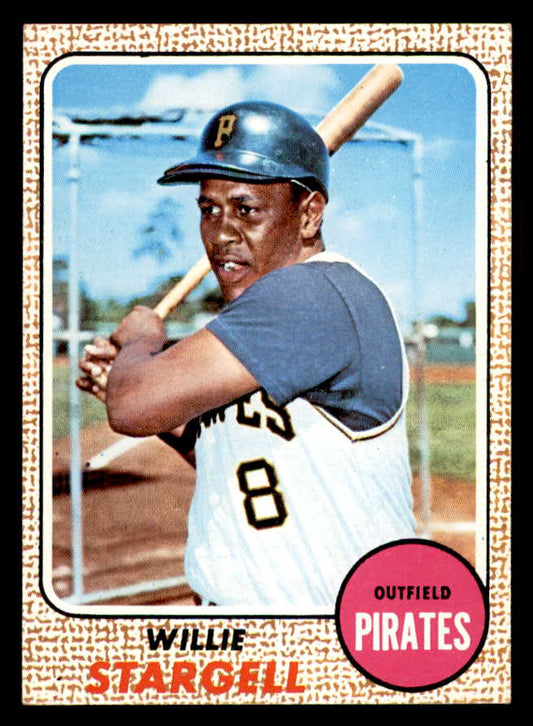 1968 Topps Baseball #086 Willie Stargell Pirates EX-MT 557645