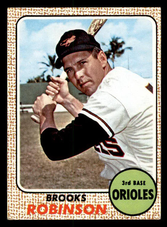 1968 Topps Baseball #020 Brooks Robinson Orioles EX-MT 557647