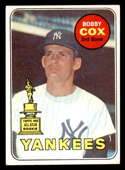 1969 Topps Baseball #237 Bobby Cox Yankees EX-MT 557650