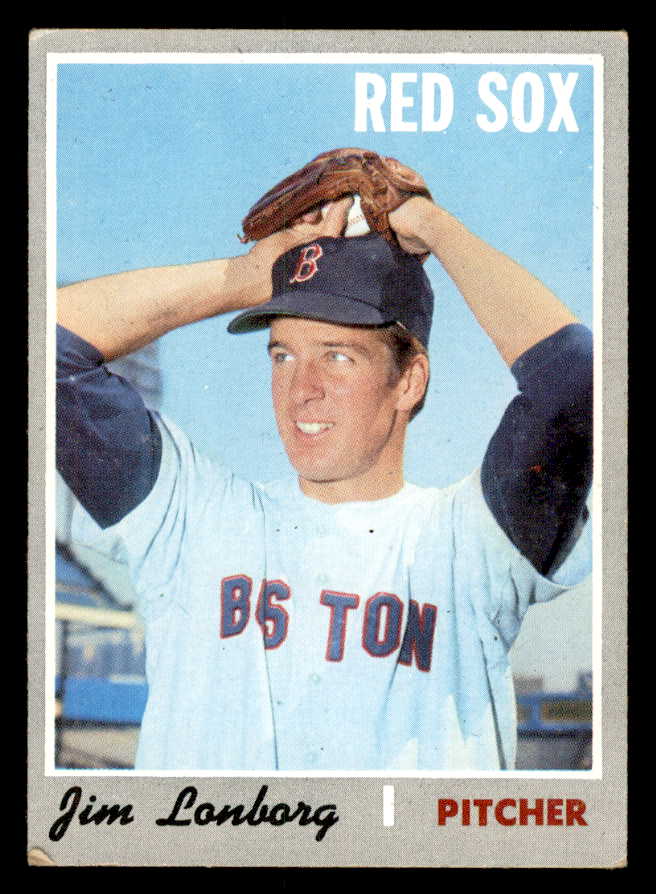 1970 Topps Baseball #665 Jim Lonborg Red Sox VG-EX 557652