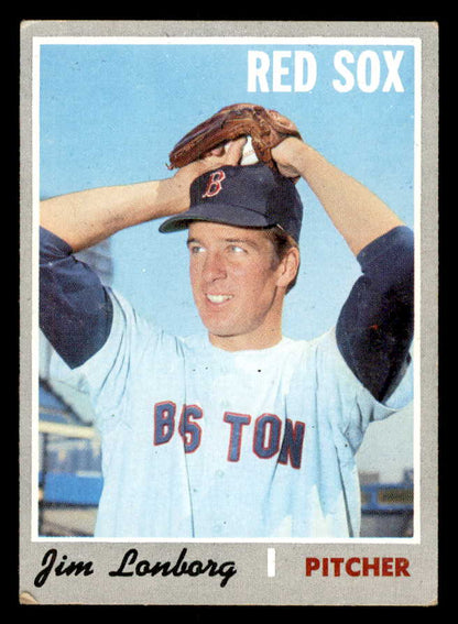 1970 Topps Baseball #665 Jim Lonborg Red Sox VG-EX 557652