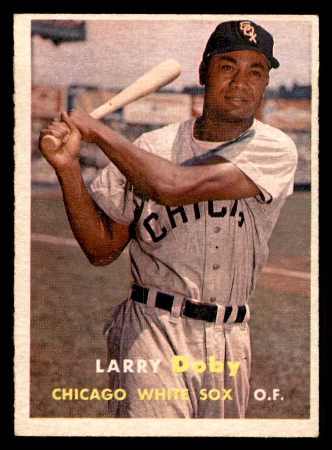 1957 Topps Baseball #085 Larry Doby White Sox EX-MT 557655