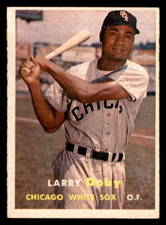 1957 Topps Baseball #085 Larry Doby White Sox EX-MT 557655