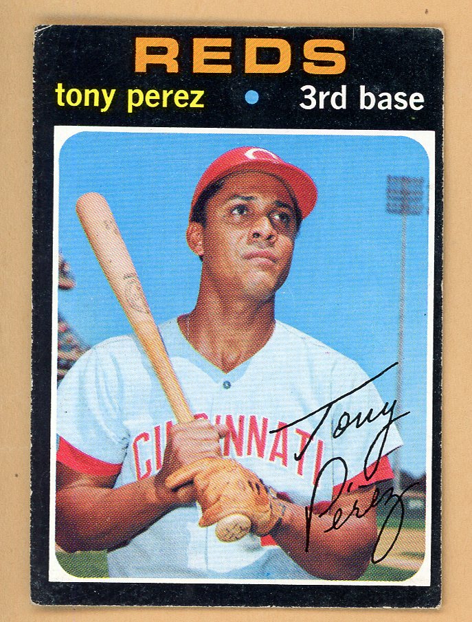 1971 Topps Baseball #580 Tony Perez Reds EX 557659