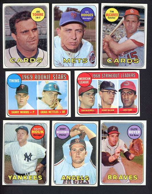 1969 Topps Set Lot 96 Diff VG-EX/EX Nettles Torre Hodges 557740