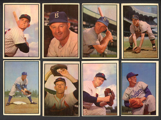 1953 Bowman High Number Set Lot 11 Diff VG-EX Shuba Dressen 557766