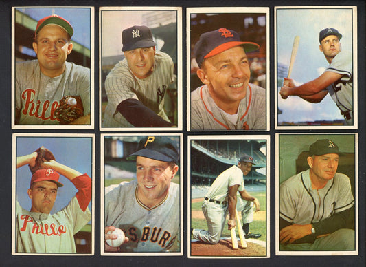 1953 Bowman Set Lot 25 Diff EX Burgess Friend Raschi 557767
