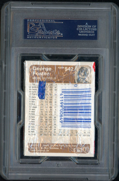 1983 Fleer Cello Pack Wade Boggs Red Sox Top PSA 9 MINT 557793