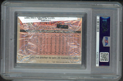 1981 Topps Cello Pack Tim Raines Expos Top PSA 9 MINT 557794