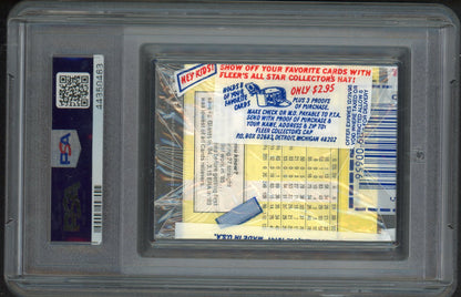 1986 Fleer Cello Pack Jose Canseco A's Top PSA 9 MINT 557796