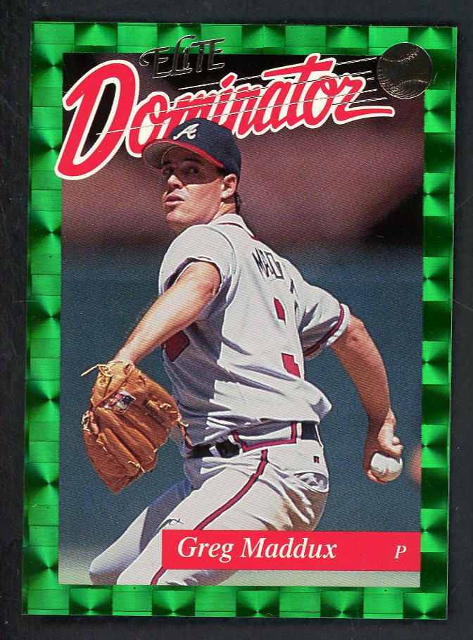 1993 Donruss Elite Dominator #003 Greg Maddux Braves 557803
