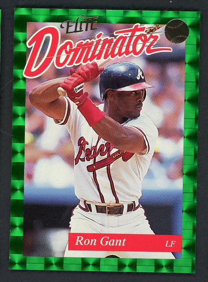1993 Donruss Elite Dominator #004 Ron Gant Braves 557804