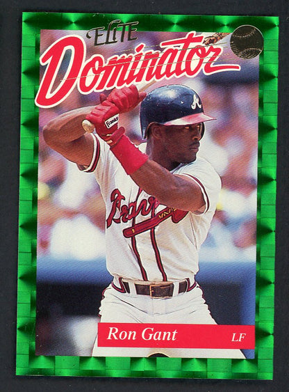 1993 Donruss Elite Dominator #004 Ron Gant Braves 557805
