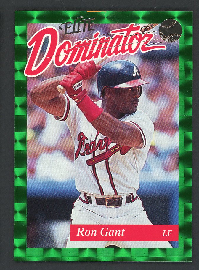 1993 Donruss Elite Dominator #004 Ron Gant Braves 557807