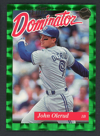 1993 Donruss Elite Dominator #009 John Olerud Blue Jays 557813
