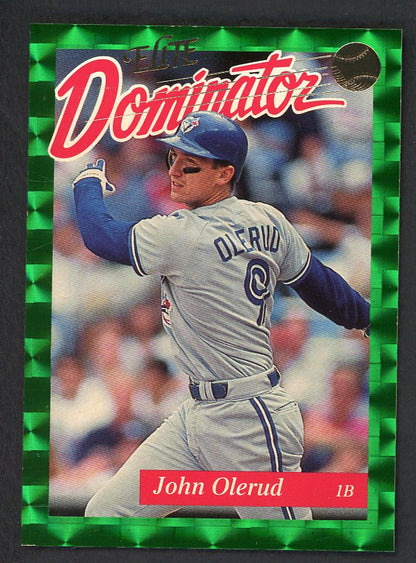 1993 Donruss Elite Dominator #009 John Olerud Blue Jays 557815
