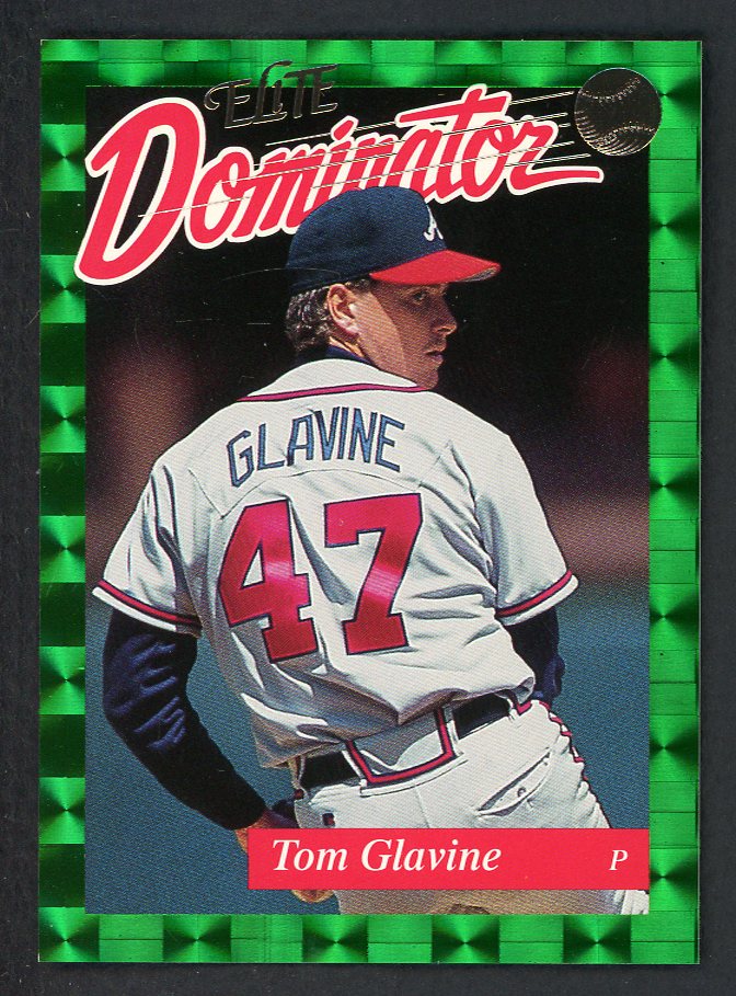 1993 Donruss Elite Dominator #014 Tom Glavine Braves 557818