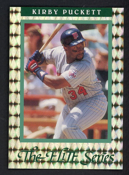 1992 Donruss Elite #017 Kirby Puckett Twins 557856