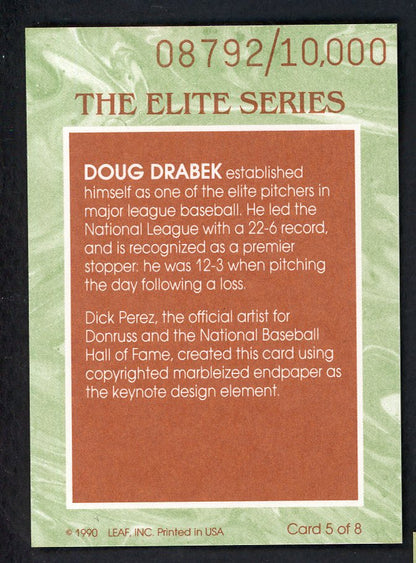 1991 Donruss Elite #005 Doug Drabek Pirates 557899