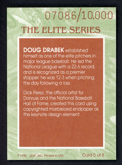 1991 Donruss Elite #005 Doug Drabek Pirates 557900