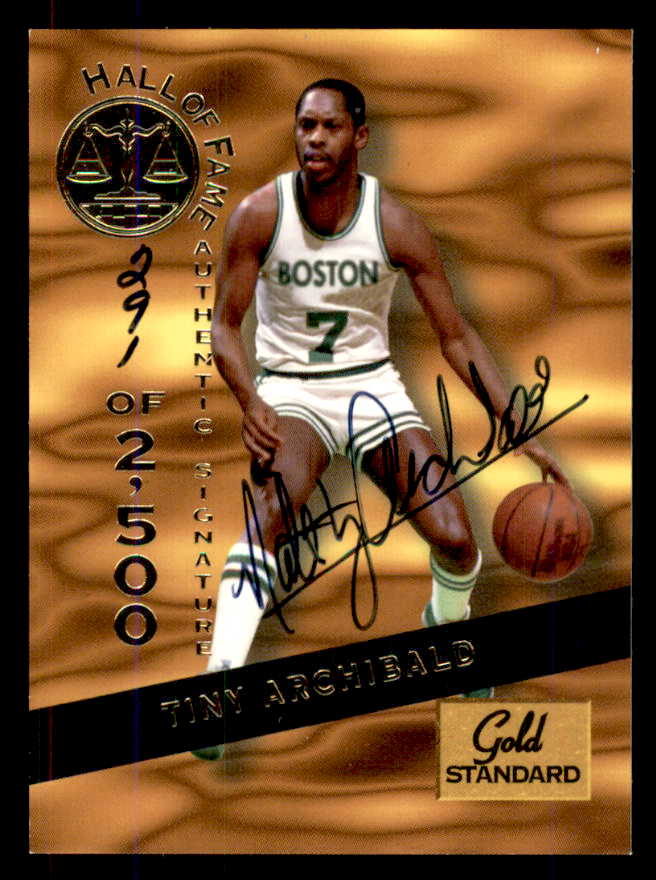 1994 Signature Rookies #001 Nate Archibald Autograph 558001