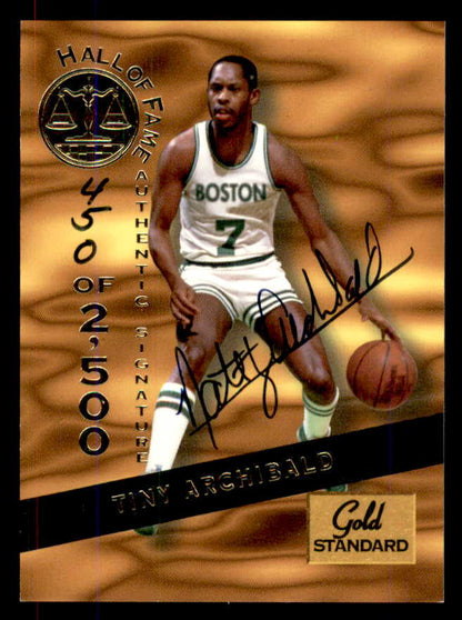 1994 Signature Rookies #001 Nate Archibald Autograph 558002