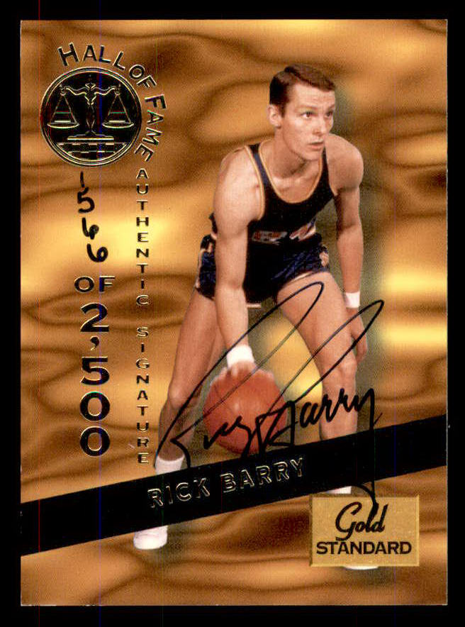 1994 Signature Rookies #002 Rick Barry Autograph 558004