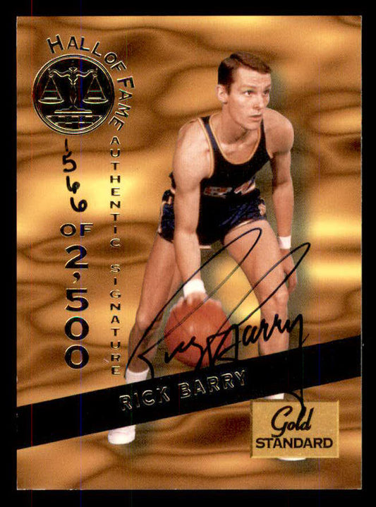 1994 Signature Rookies #002 Rick Barry Autograph 558004
