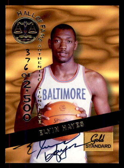 1994 Signature Rookies #012 Elvin Hayes Autograph 558010