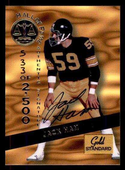 1994 Signature Rookies #010 Jack Ham Autograph 558013