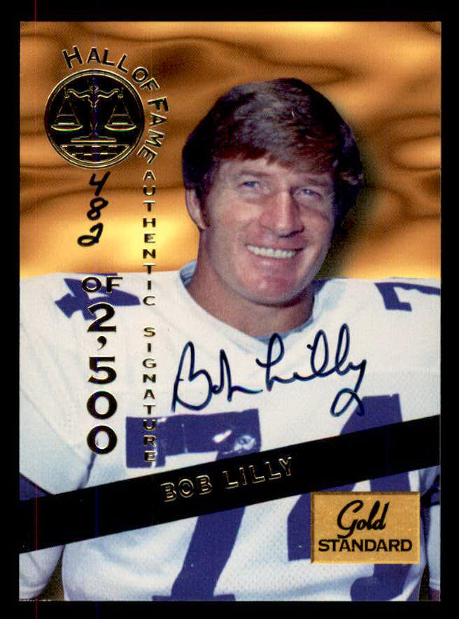 1994 Signature Rookies #016 Bob Lilly Autograph 558017