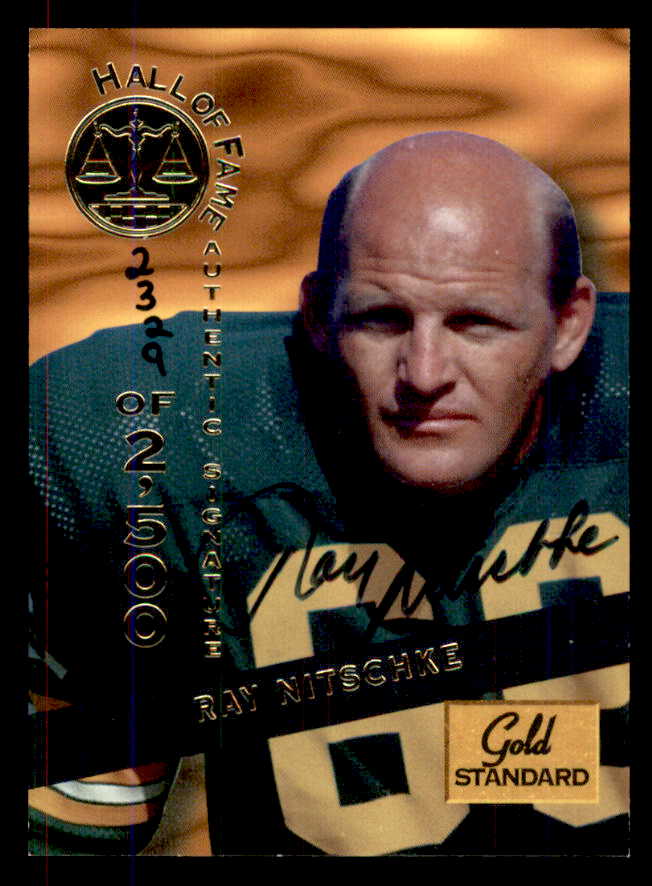1994 Signature Rookies #018 Ray Nitschke Autograph 558021