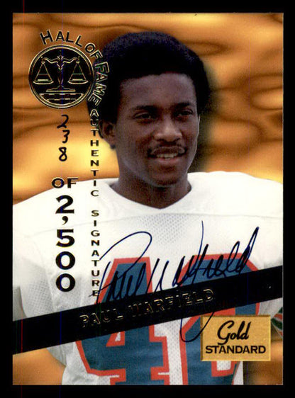 1994 Signature Rookies #023 Paul Warfield Autograph 558025