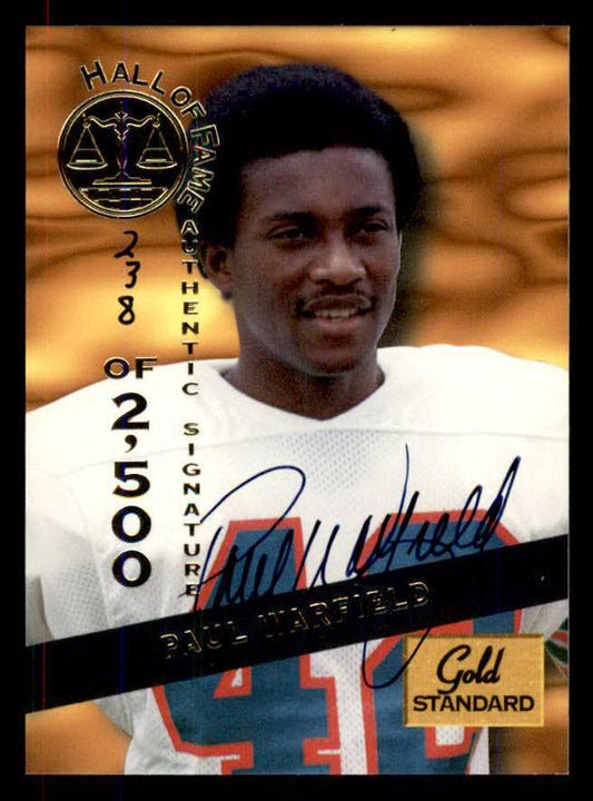 1994 Signature Rookies #023 Paul Warfield Autograph 558025