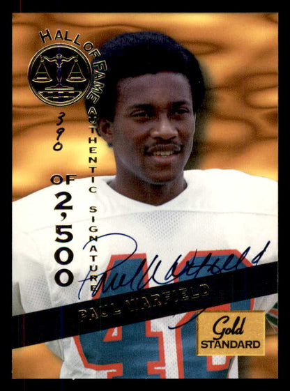 1994 Signature Rookies #023 Paul Warfield Autograph 558026