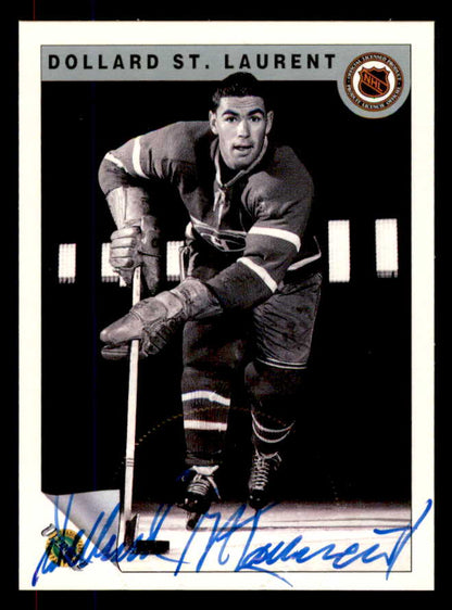 1992 Ultimate #015 Dollard St. Laurent Canadiens Signed Autographed 558038