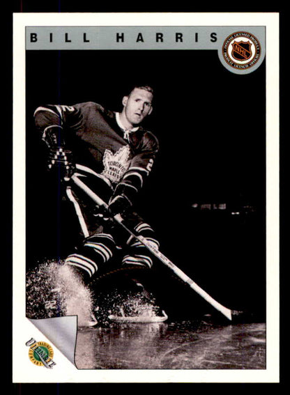 1992 Ultimate #035 Bill Harris Maple Leafs Signed Autographed 558055