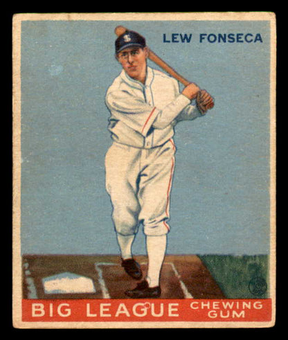1933 Goudey #043 Lew Fonseca White Sox VG-EX 558412