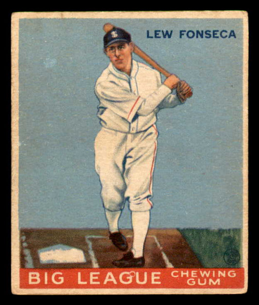 1933 Goudey #043 Lew Fonseca White Sox VG-EX 558412